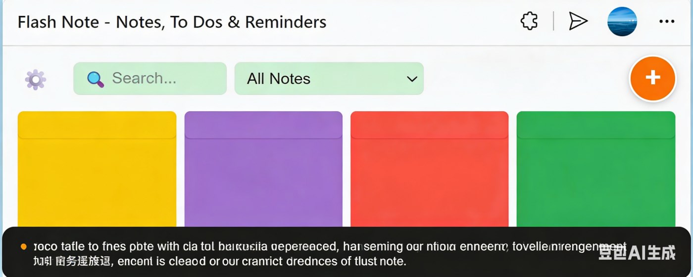 Flash Note-Notes,To-Dos & Reminders