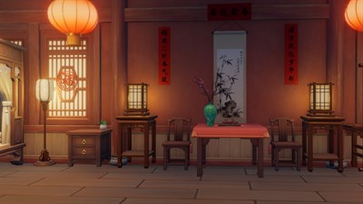 Starsand Island Chinese New Year Furniture & Outfit DLC — скриншот 1