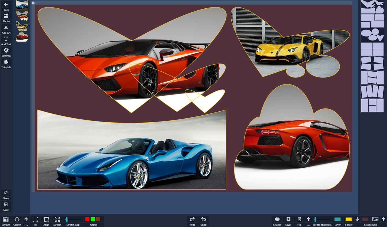 #10. Atlantas Photo Collage Studio (Windows) Oleh: Unicorn