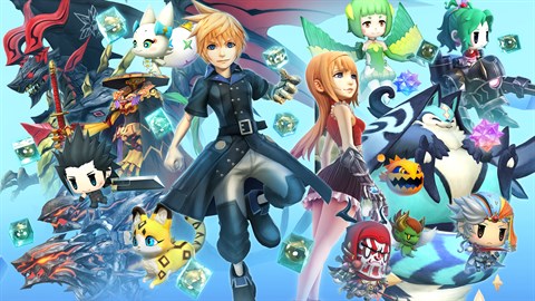 World of Final Fantasy Maxima - Nintendo Switch RPG Videogame for sale  online