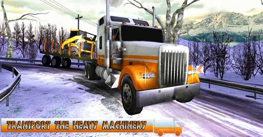Heavy Machinery Transporter Simulation: Transport Mega Construction Equipment screenshot 3