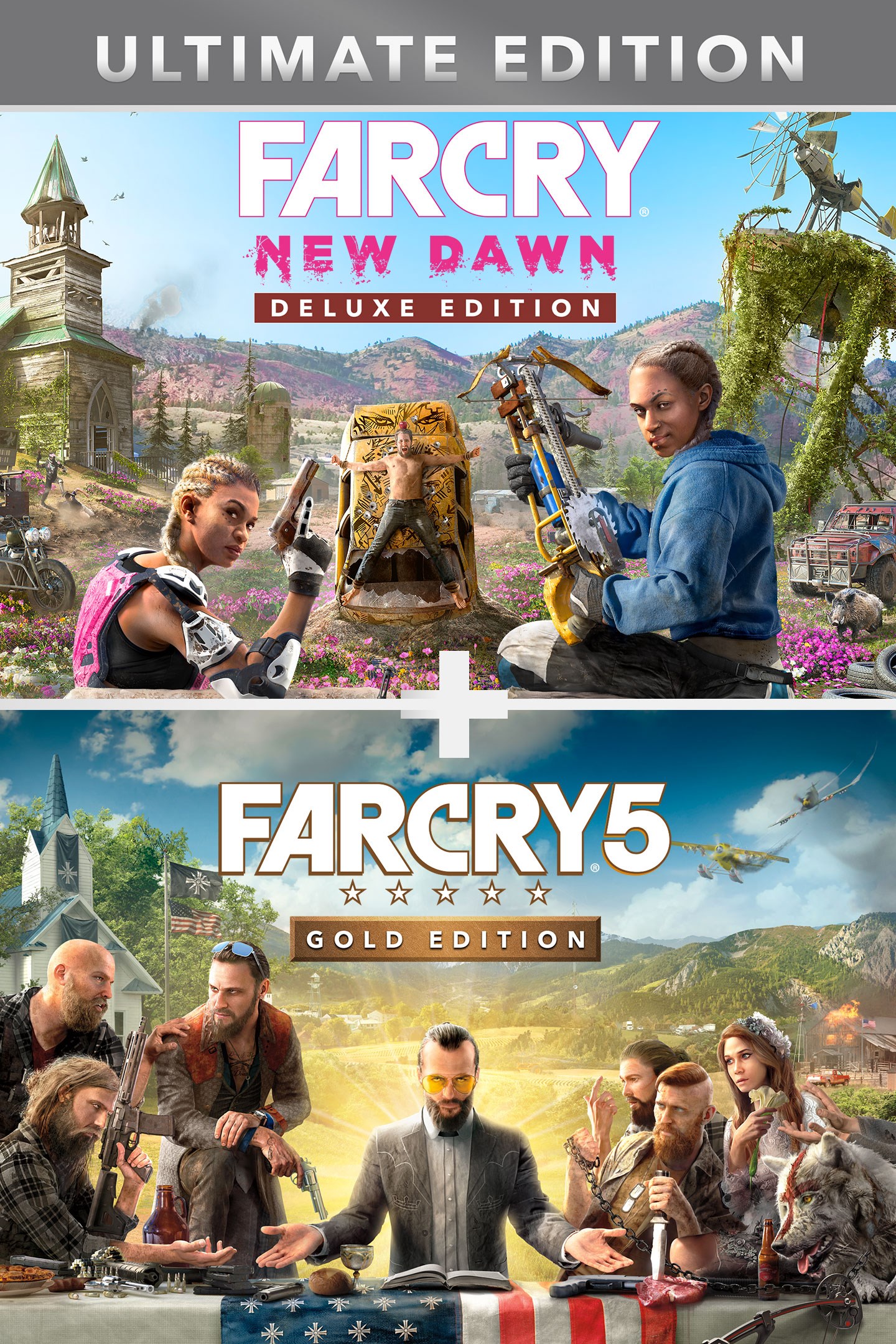 Far Cry® 5 Gold Edition + Far Cry ® New Dawn Deluxe Edition Bundle boxshot