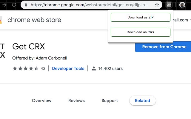 CRX Extractor/Downloader