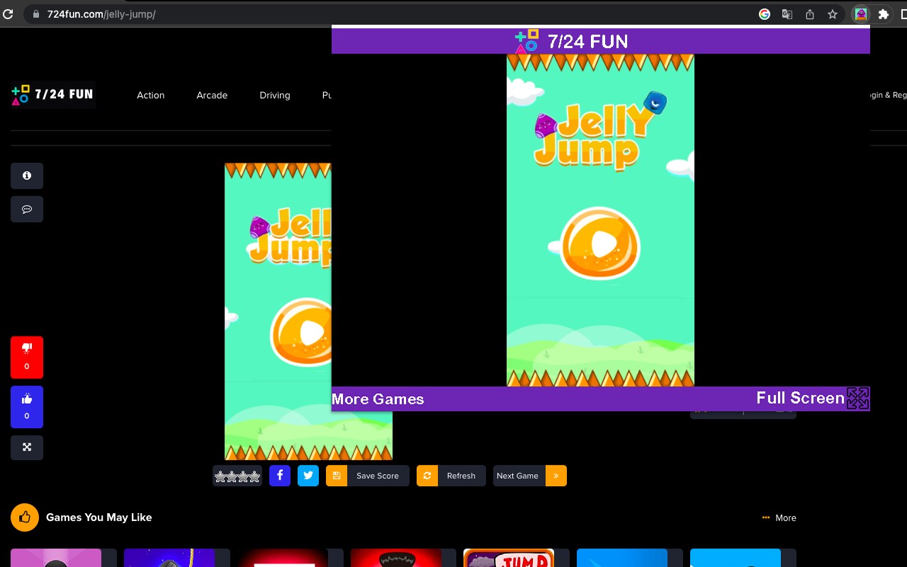 Jelly Jump Game - Arcade Game