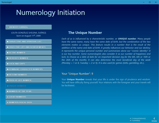 Personal Numbers (Numerology Initiation) screenshot 5