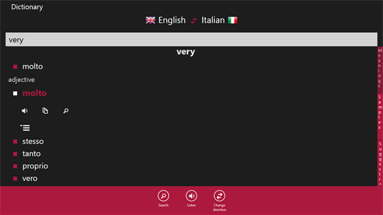 Italian - English screenshot 1