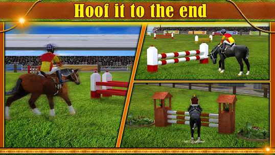 Horse Show Jump Simulator 3D screenshot 5