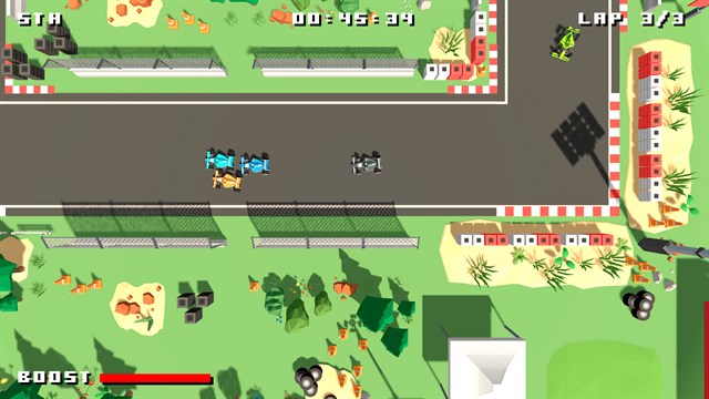 Formula Bit Racing DX screenshot 1
