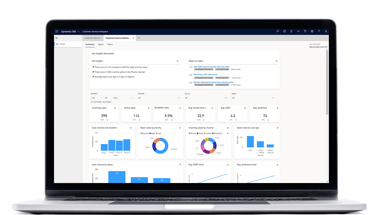 Snapshot 4 of Barhead Quickstart Solutions Dynamics 365 Customer Service