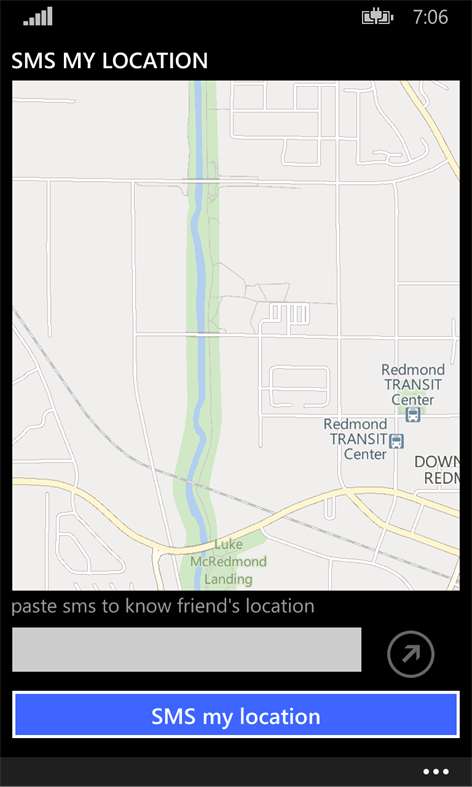 SMS My Location Screenshots 1