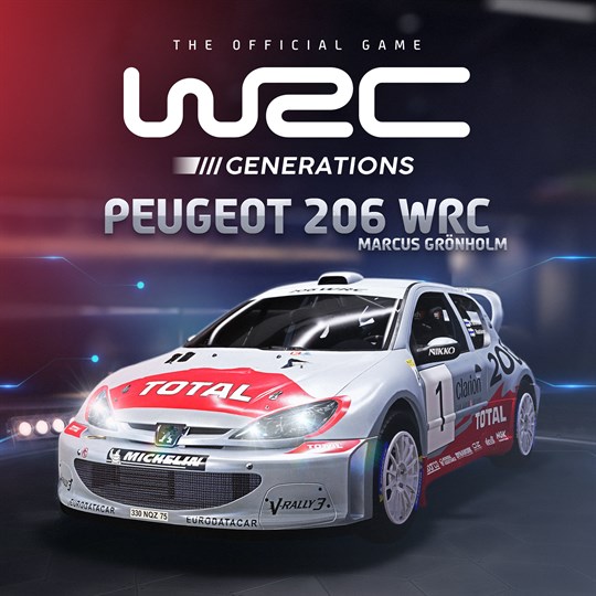 WRC Generations - Peugeot 206 WRC 2002 for xbox