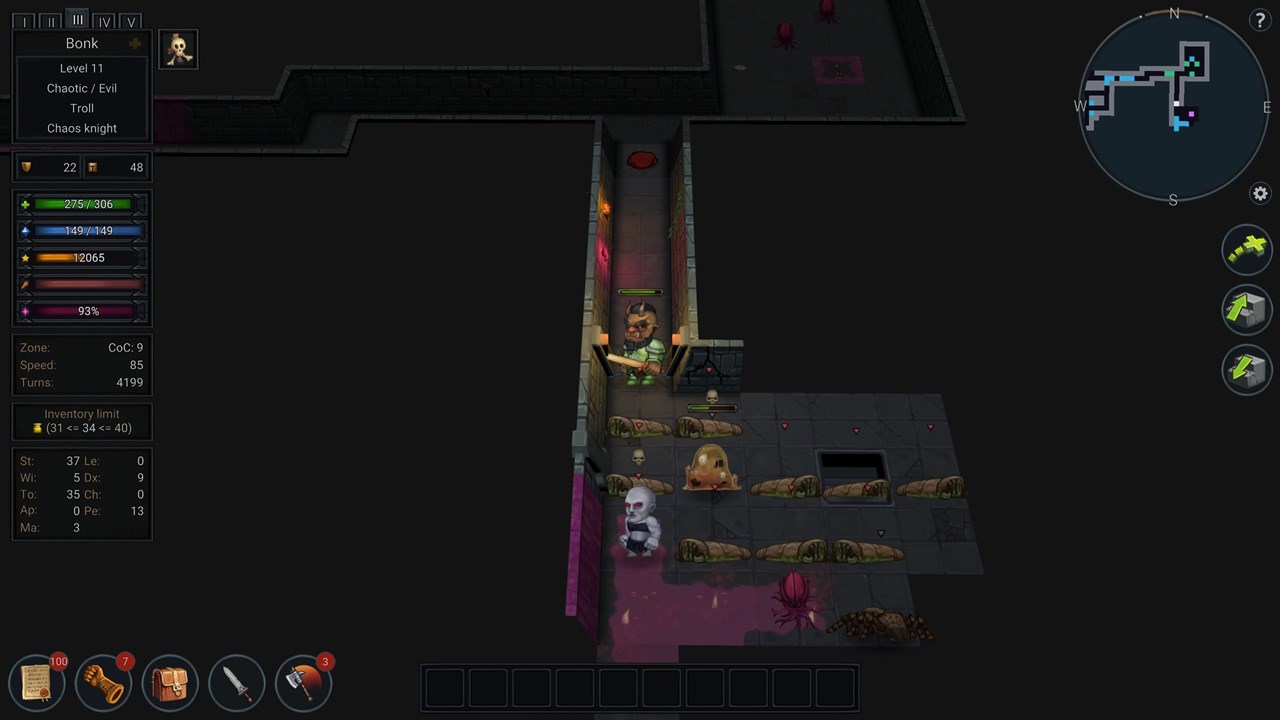 Ultimate ADOM - Caverns of Chaos screenshot 2