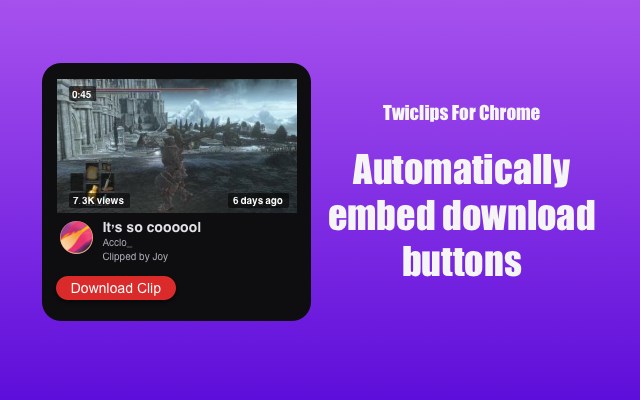 Twiclips - Twitch Clip Downloader