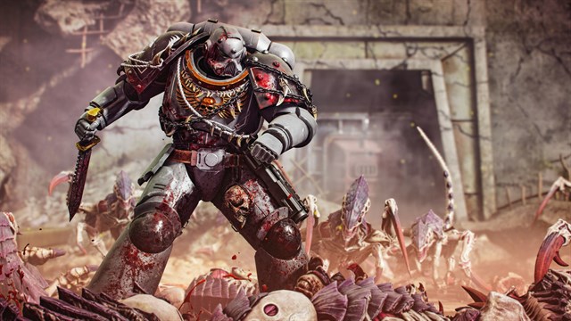 Warhammer 40,000: Space Marine 2 - Carcharodons Cosmetic Pack screenshot 1