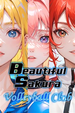 Cover poster for Beautiful Sakura: Volleyball Club