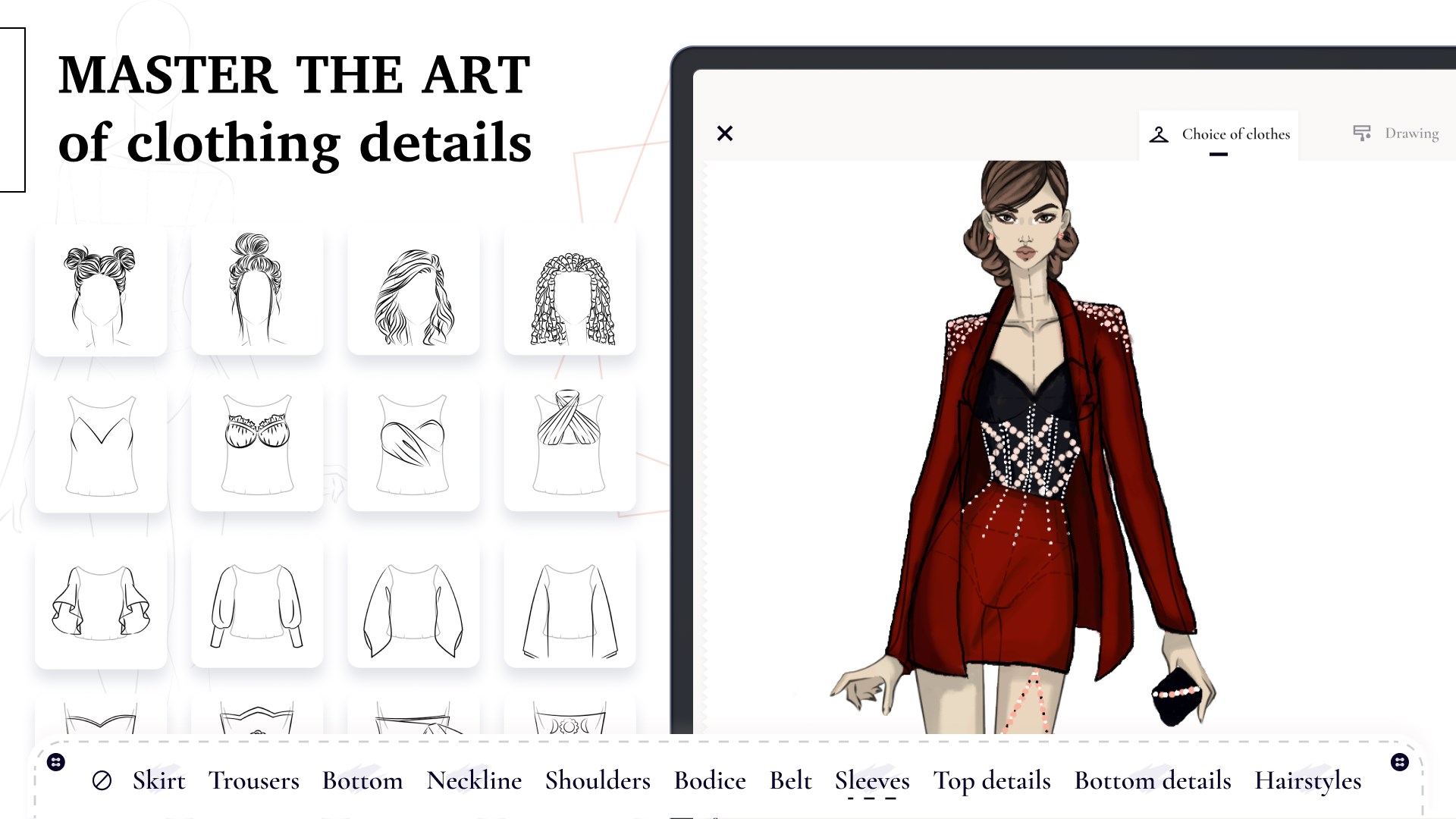 Fashion Design Drawing - Create Sketches & Outfit Illustrations - Free download and install on Windows