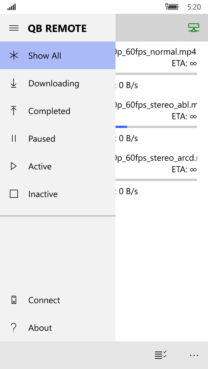 qb Remote for Windows 10 Mobile