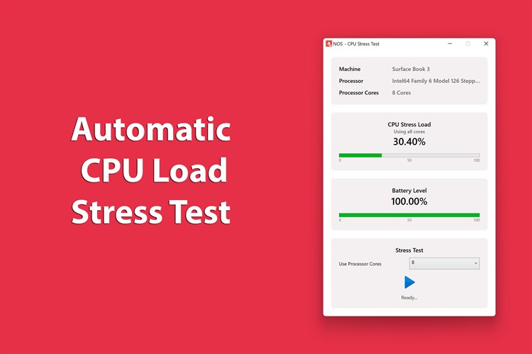 Quick CPU Stress Tester - PC - (Windows)