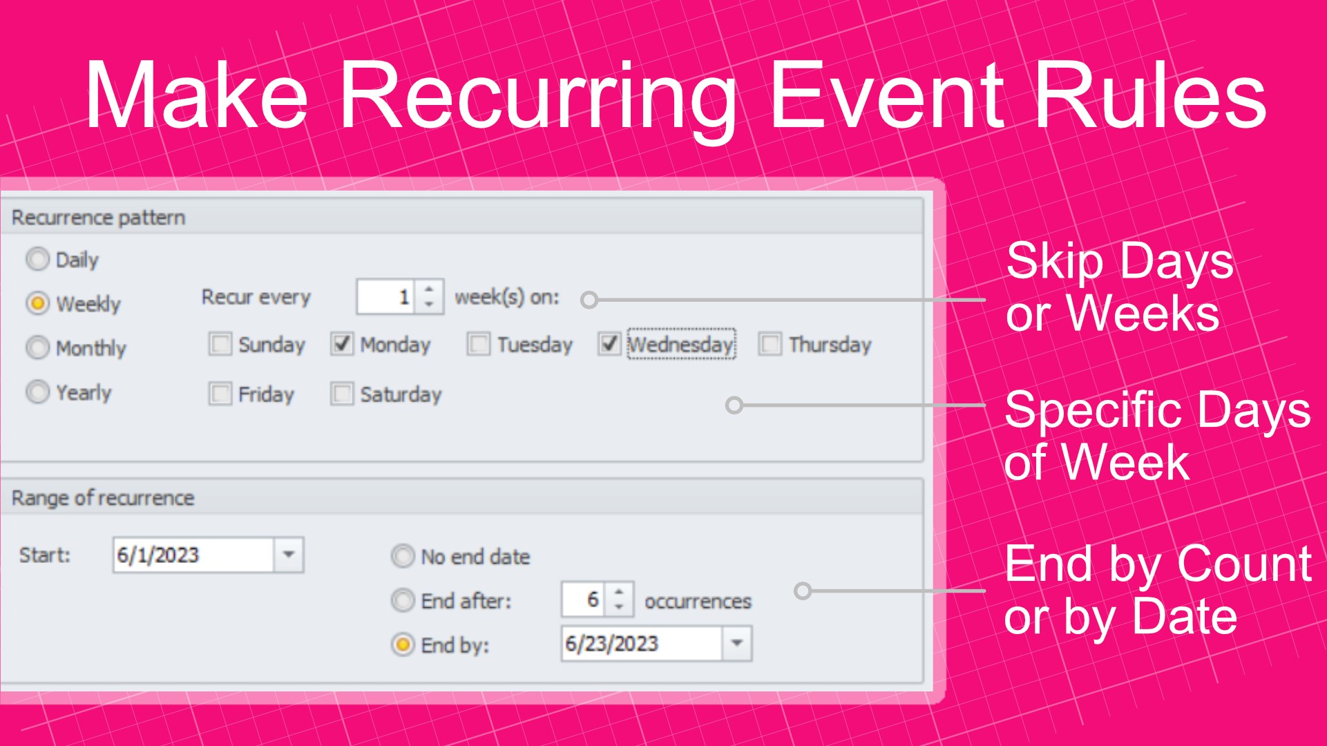 Calendar - ScheduFlow screenshot