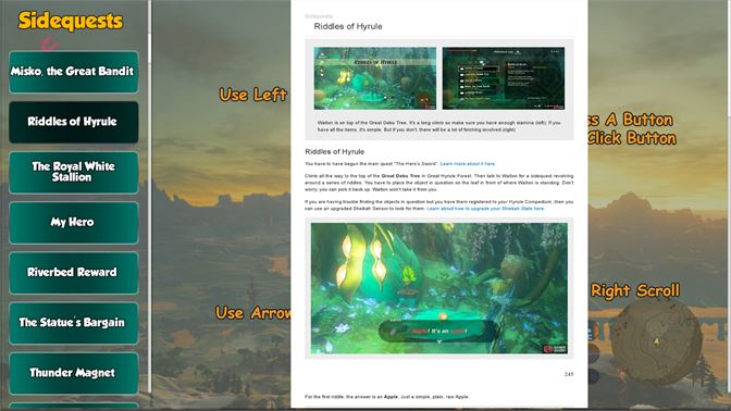 The Legend Of Zelda Breath Of The Wild Game Video Guide Kaufen Microsoft Store De De