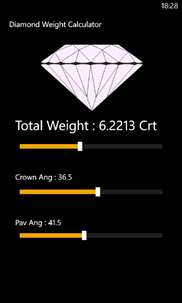 Diamond Weight Calculator screenshot 3