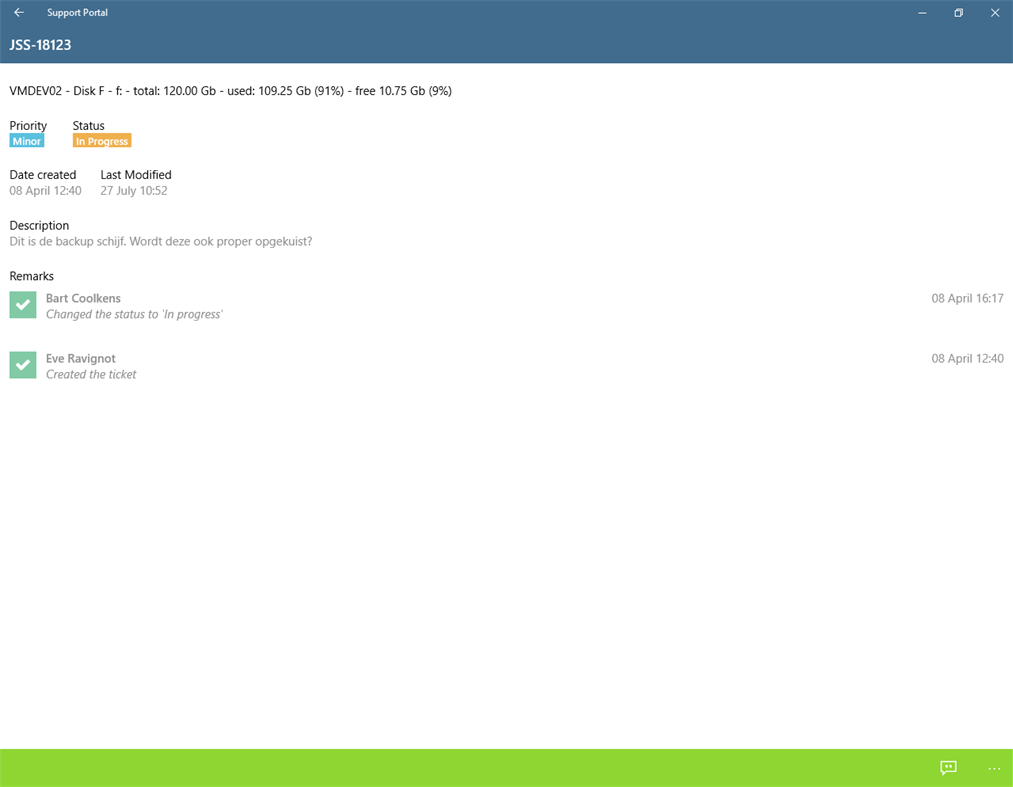 #2. Support Portal (Windows) Podle: ABC Groep