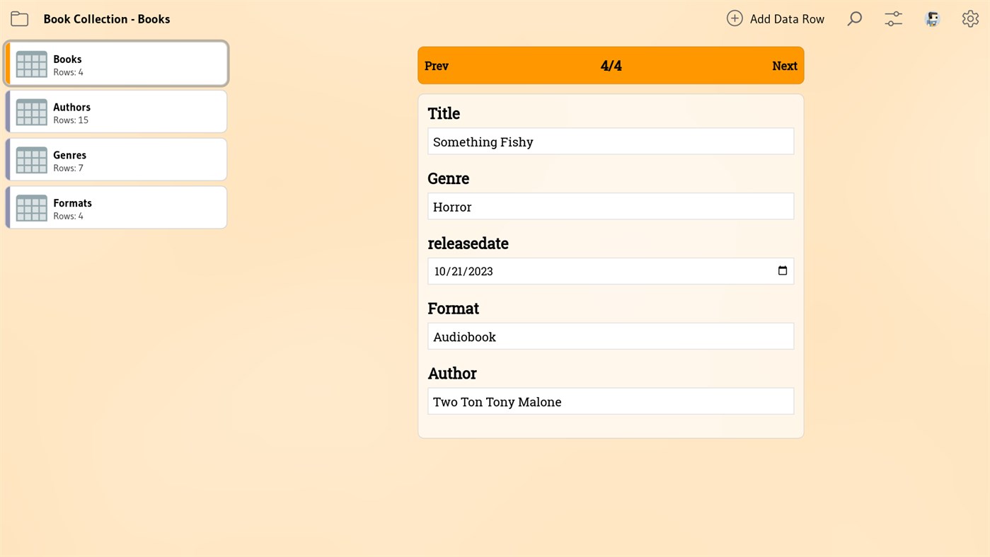 #3. EZ Database (Windows) 由: Ape Apps