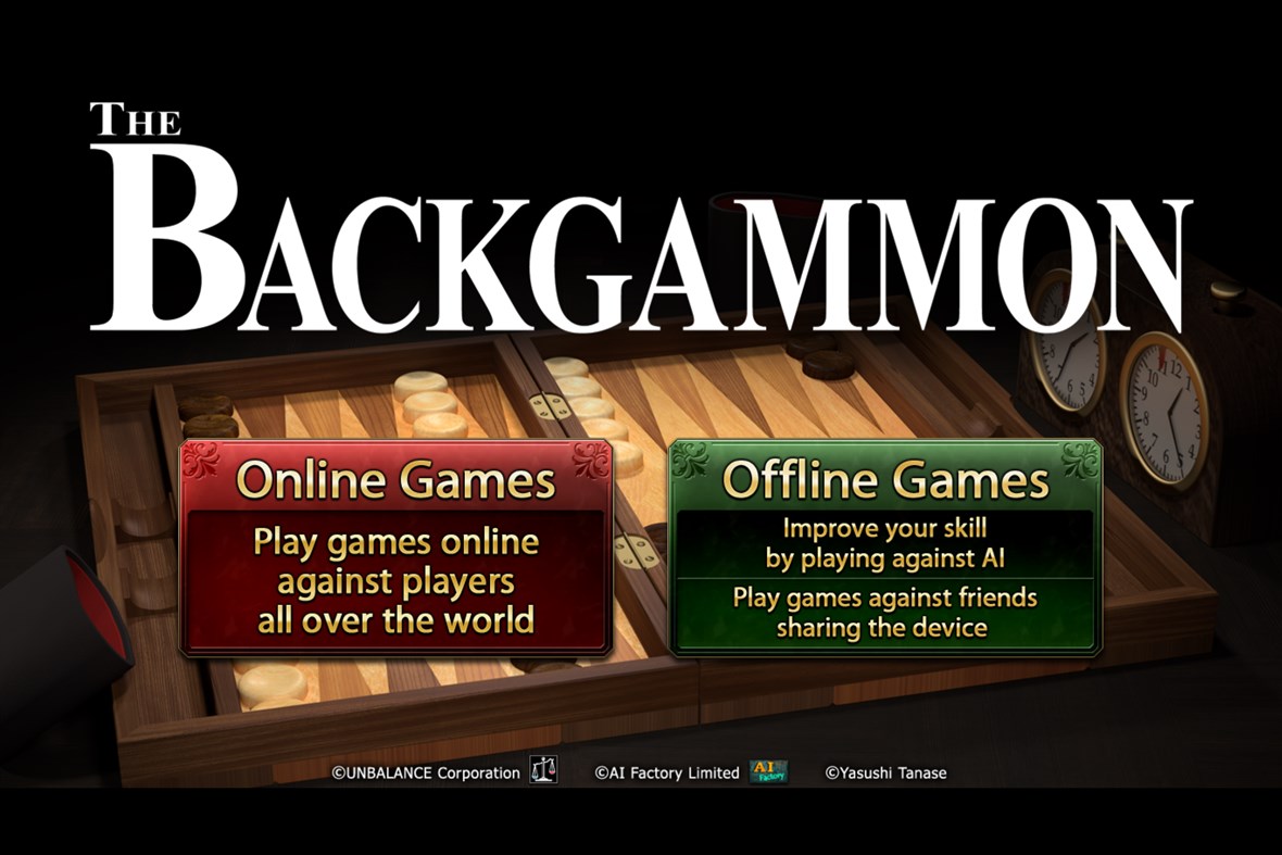 #3. The Backgammon (Windows) Podle: UNBALANCE corp.