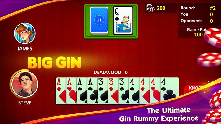 【图】Gin Rummy: Online Card Game(截图3)