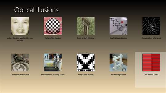 Optical Illusions ! screenshot 1