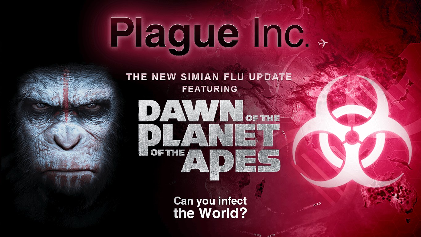 NEW SIMIAN FLU FROM DAWN OF THE PLANET OF THE APES