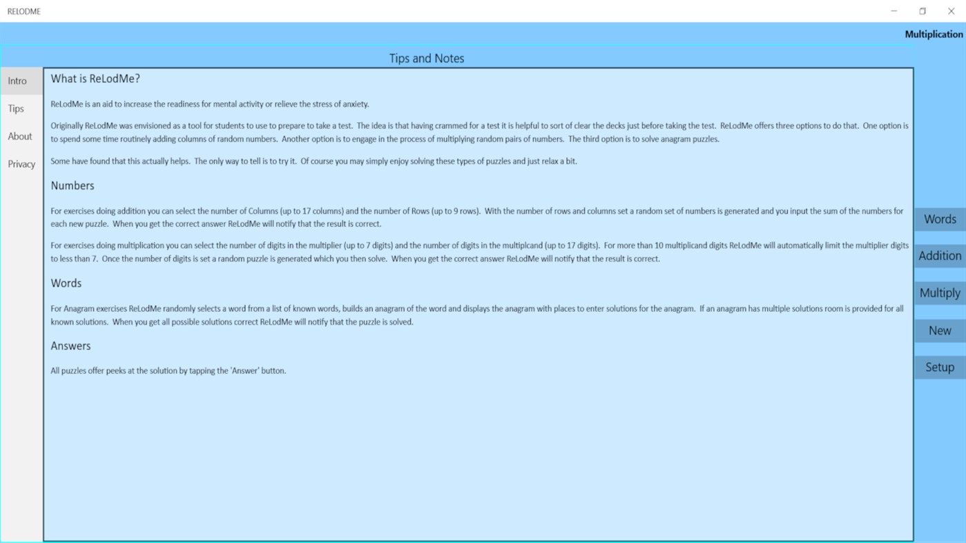 #5. RELODME (Windows) 由: Taylor Programming
