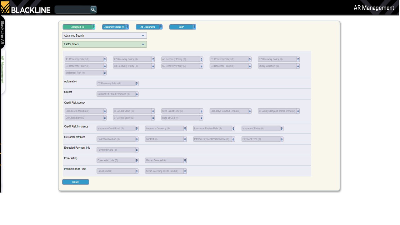 Snapshot 5 of BlackLine Accounts Receivable Connector for Dynamics 365 F&O