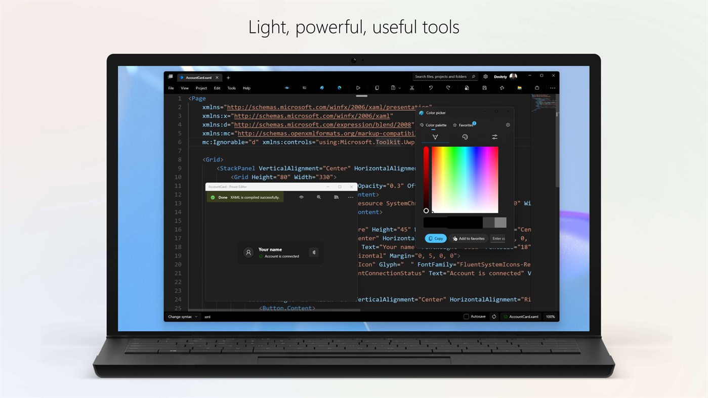 #2. Power Editor - powerful text & code editor (Windows) 由: Dmitriy Borodiy