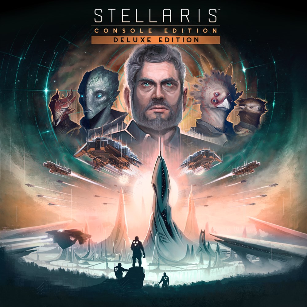 Stellaris: Console Edition - Deluxe Edition cover art (full size)