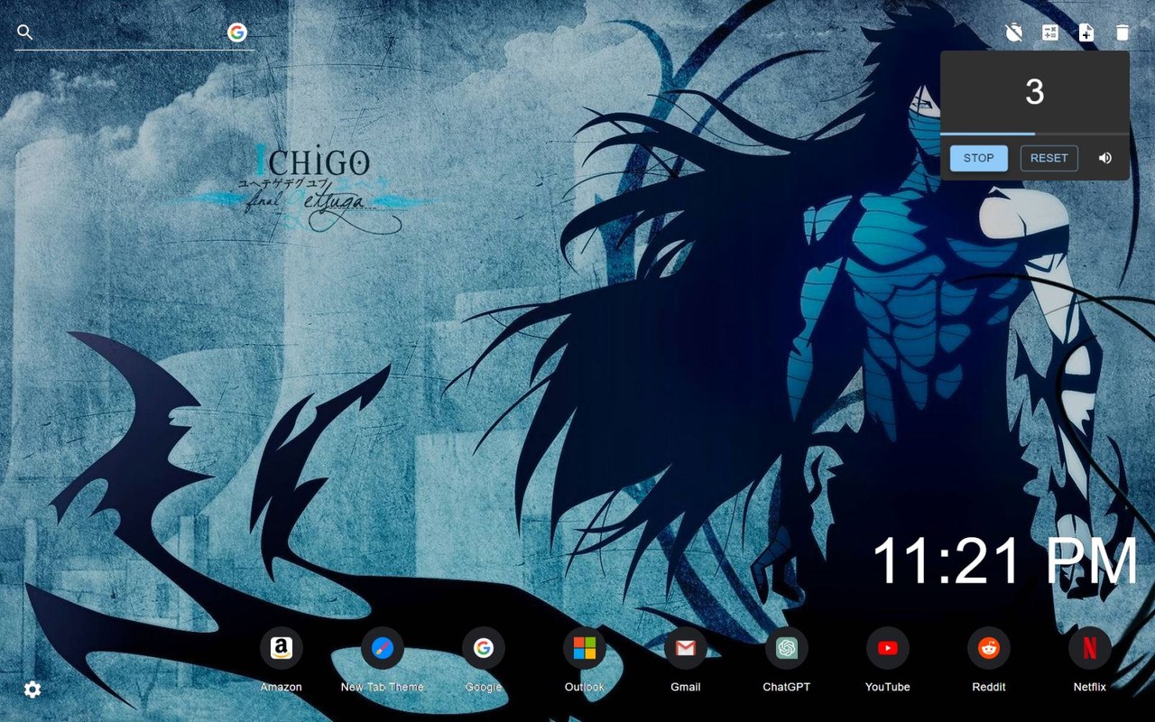 Bleach Wallpaper New Tab