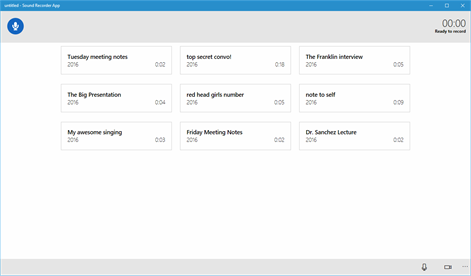 Sound Recorder App Screenshots 2