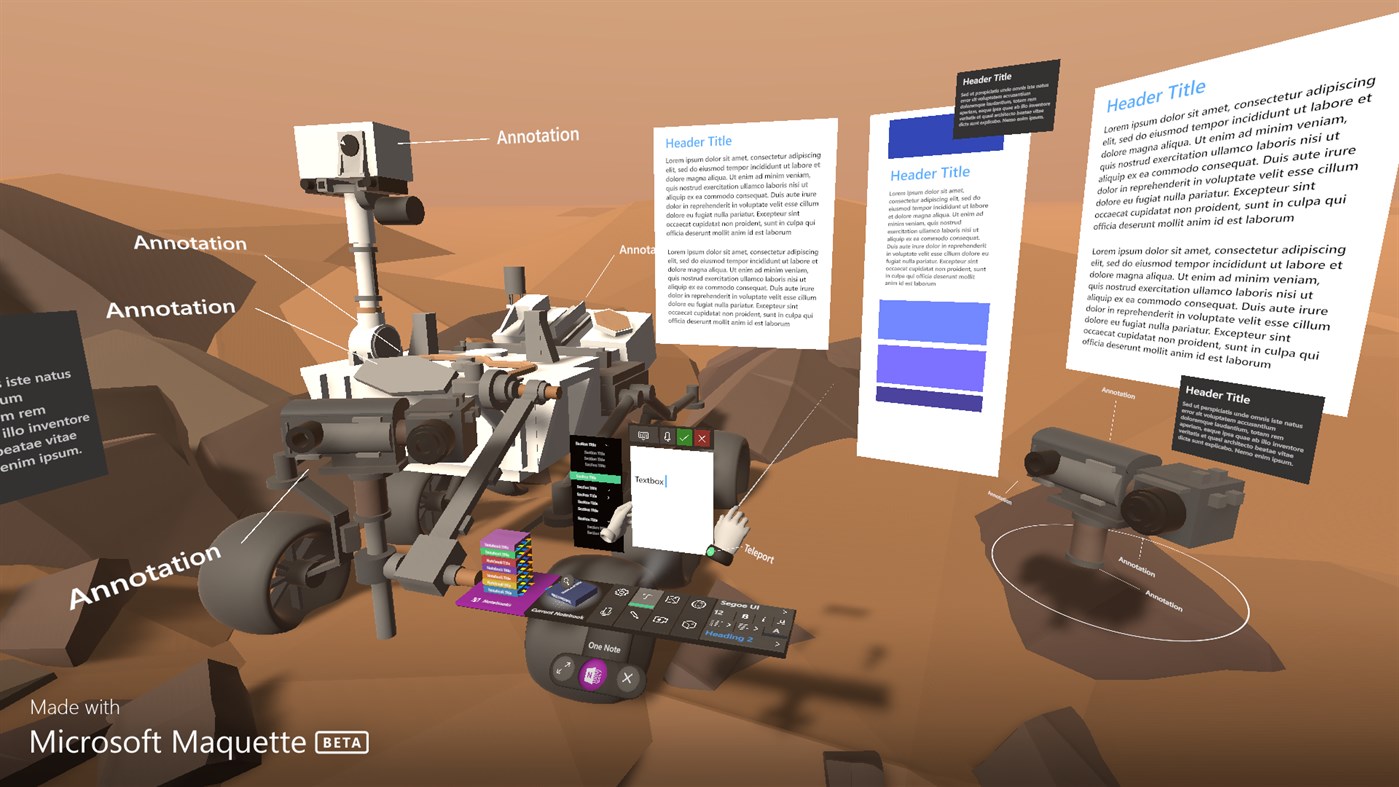 #6. Microsoft Maquette (Windows) Podle: Microsoft Corporation