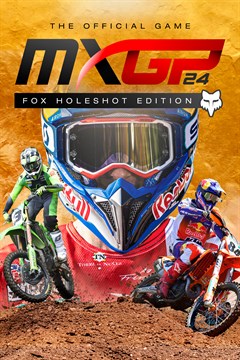 Cover poster for MXGP 24 - Fox Holeshot Edition