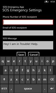 SOS Emergency App screenshot 2