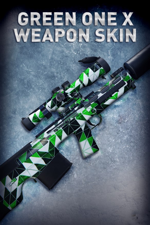 Green One X Weapon Skin Xbox Series X|S and Xbox One cover art
