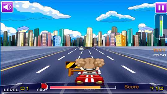 Crazy Car Racing screenshot 3