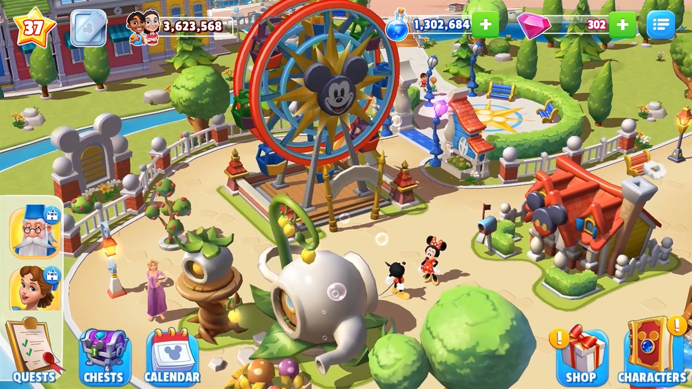 #4. Disney Magic Kingdoms (Windows) Av: Gameloft SE