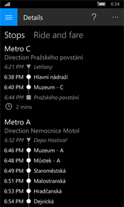 MHD Praha 10 screenshot 5