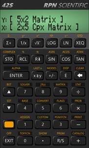 42S Calculator screenshot 3