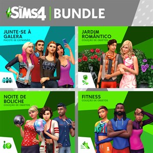 The Sims 4 – Bundle de Volta às Aulas – Junte-se à Galera, Jardim Romântico Coleção de Objetos, Noite de Boliche Coleção de Objetos, Fitness Coleção 