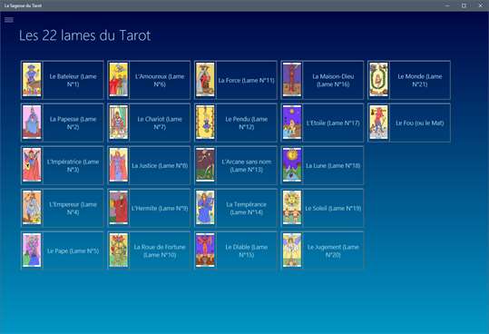 Les oracles du Tarot screenshot 2