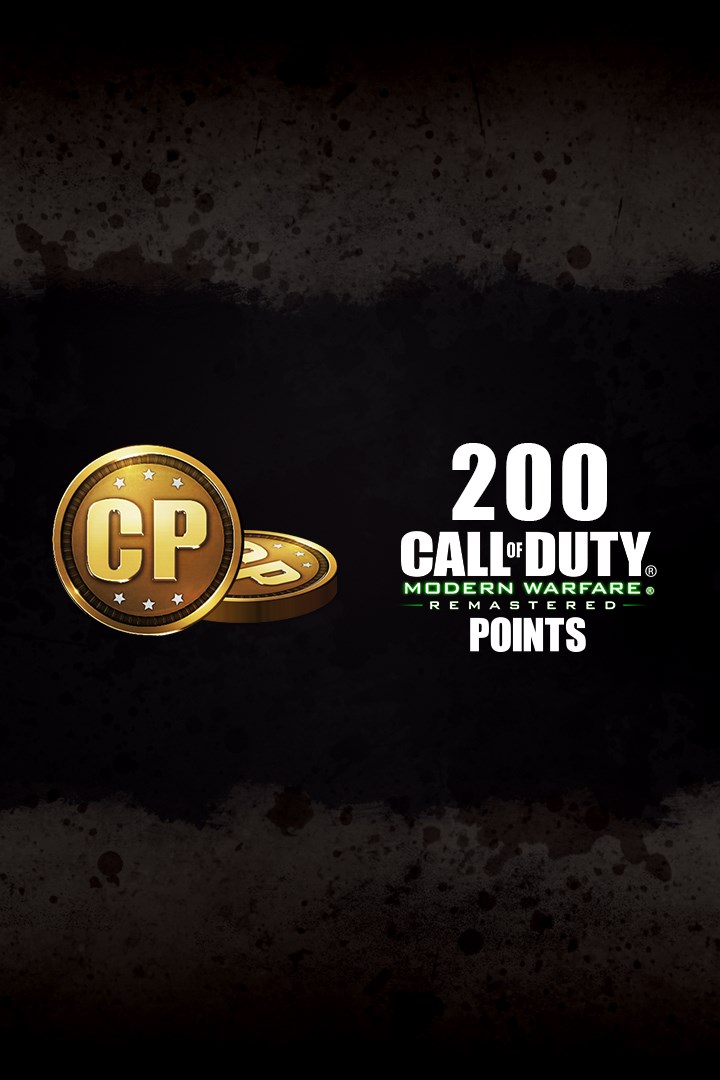 200 Call of Duty®: Modern Warfare® Remastered Points