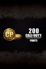 200 Call of Duty®: Modern Warfare® Remastered -pistettä