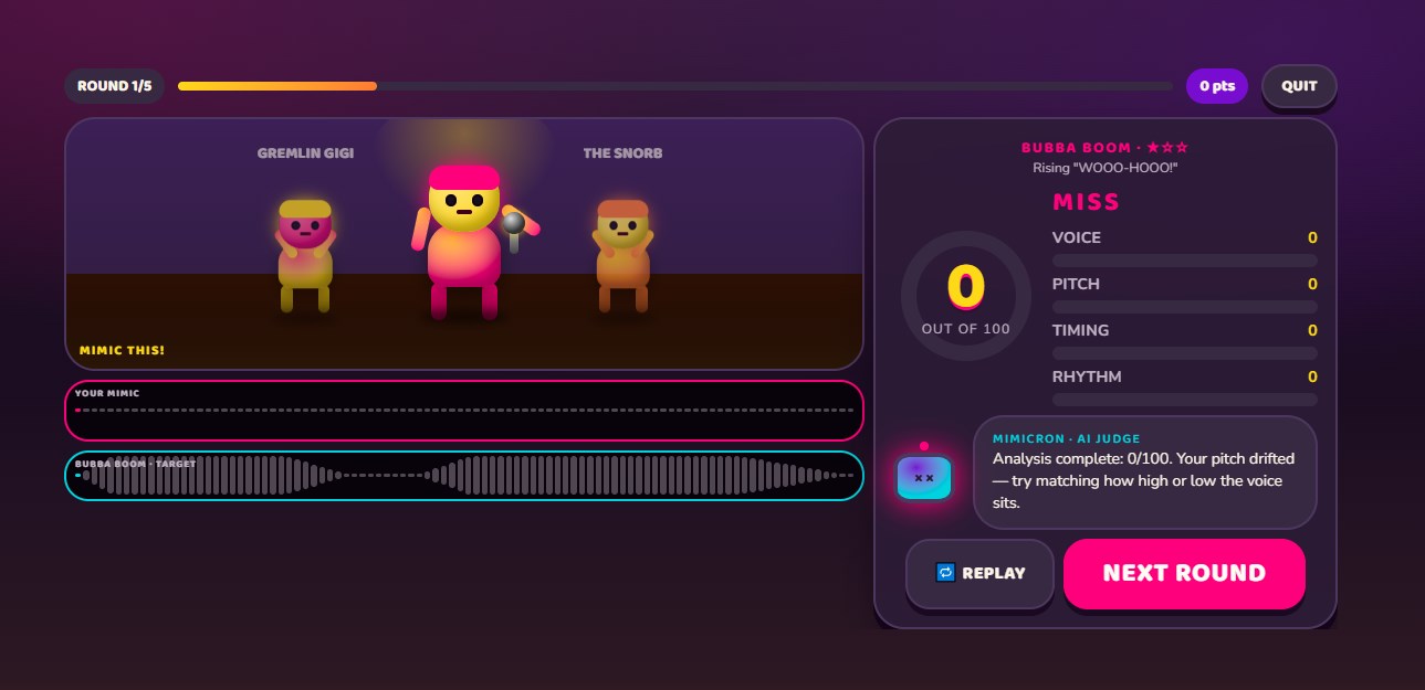 Mimic Party Game screenshot